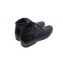 Ghete barbati NEGRE, casual, elegante din piele naturala, STDG184N