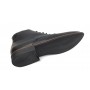 Ghete barbati NEGRE, casual, elegante din piele naturala, STDG184N