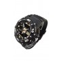 Ceas de mana barbati sport Q&Q Dual Time, cu sistem digital si analog negru cu auriu - TA9034