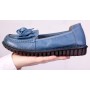 Pantofi dama casual din piele naturala Ciucaleti Aisha Albastru