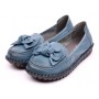 Pantofi dama casual din piele naturala Ciucaleti Aisha Albastru