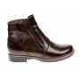 Ghete dama, casual , din piele naturala, maro - G25MARO