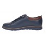 Pantofi casual barbati din piele naturala - Model Markus AS Bleumarin - Maro
