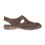 Sandale barbati casual din piele naturala - BRD334M Maro