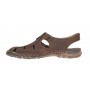 Sandale barbati casual din piele naturala - BRD334M Maro