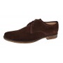 Pantofi barbati casual din piele naturala intoarsa maro PRAMFM