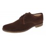 Pantofi barbati casual din piele naturala intoarsa maro PRAMFM