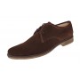 Pantofi barbati casual din piele naturala intoarsa maro PRAMFM