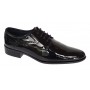 Pantofi barbati eleganti din piele naturala – Negru Lac Marimea 39