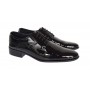 Pantofi barbati eleganti din piele naturala – Negru Lac Marimea 39