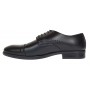Pantofi barbati eleganti din piele naturala Negru 127N