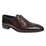 Pantofi eleganti barbati din piele naturala croco lac - Donato Maro