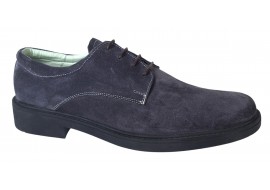 Pantofi barbati casual piele naturala intoarsa Alexander Rome - Arezo Gri Vel Marimea 42