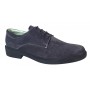 Pantofi barbati casual piele naturala intoarsa Alexander Rome - Arezo Gri Cenusiu Vel