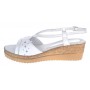 Sandale dama din piele naturala cu platforme de 6 cm LS36A2 Marimea 39