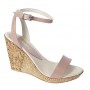 Sandale dama cu platforma inalta, piele naturala, design elegant