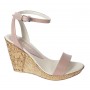 Sandale dama cu platforma inalta, piele naturala, design elegant