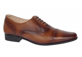 Pantofi barbati eleganti din piele naturala maro 893MD - Marimea 40