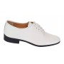 Pantofi barbati eleganti din piele naturala Havana Alb - Marimea 38