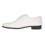 Pantofi barbati eleganti din piele naturala Havana Alb - Marimea 38