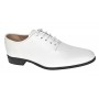 Pantofi barbati eleganti din piele naturala Havana Alb - Marimea 38