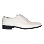Pantofi barbati eleganti din piele naturala Havana Alb - Marimea 38