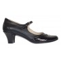Pantofi dama eleganti din piele naturala cu toc 5cm sau 7cm - P104NLCRT5