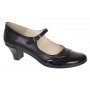 Pantofi dama eleganti din piele naturala cu toc 5cm sau 7cm - P104NLCRT5