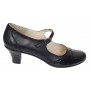 Pantofi dama eleganti din piele naturala cu toc 5cm sau 7cm - P104NLCRT5