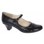 Pantofi dama eleganti din piele naturala cu toc 5cm sau 7cm - P104NLCRT5
