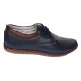 Oferta Pantofi barbati din piele naturala bleumarin 338BLM
