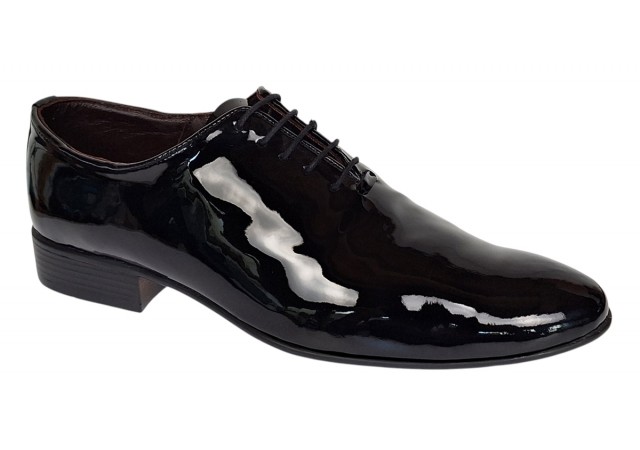 Pantofi barbati eleganti din piele naturala Negru LAC MOD1NLAC