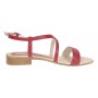 Sandale dama casual din piele naturala Rosu S8R