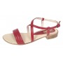 Sandale dama casual din piele naturala Rosu S8R
