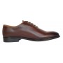 Pantofi barbati eleganti din piele naturala maro cognac - GKR200M