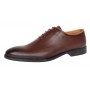 Pantofi barbati eleganti din piele naturala maro cognac - GKR200M