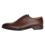 Pantofi barbati eleganti din piele naturala maro cognac - GKR200M
