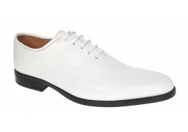 Pantofi barbati eleganti din piele naturala Alb - GKR200A