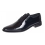 Pantofi barbati eleganti din piele naturala de culoare negru lac - GKR201LN