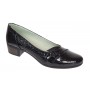 Pantofi dama comozi casual din piele naturala negru croco P18CRLN