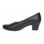 Pantofi dama casual din piele naturala negru color P33XN