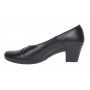 Pantofi dama casual din piele naturala negru croco P33CRN