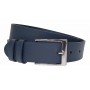 Curea barbati eleganta din piele naturala bleumarin CK238BLUE