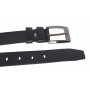 Curea pantaloni barbati din piele naturala Negru 3.7cm  CK200N