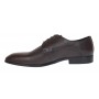 Pantofi barbati eleganti din piele naturala maro milenium Lucas Shoes - LUK01ML Marimea 41