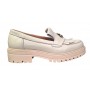 Pantofi dama casual din piele naturala bej Sasha