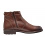 Ghete barbati casual din piele naturala cu fermoar imblanite GKR115M