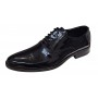 Pantofi eleganti barbati piele naturala - Enzo Negru LAC 824
