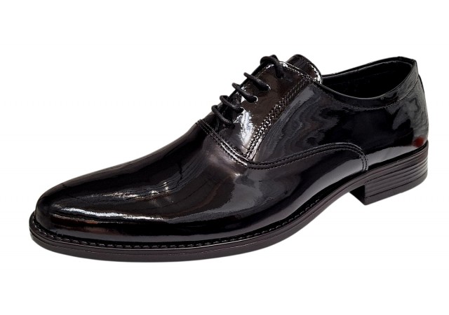 Pantofi eleganti barbati piele naturala - Enzo Negru LAC 824