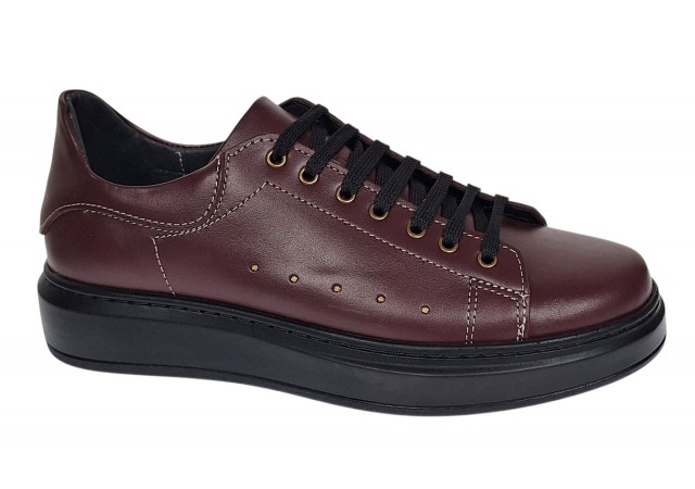 Pantofi barbati din piele naturala Bordeaux LS7KVIS